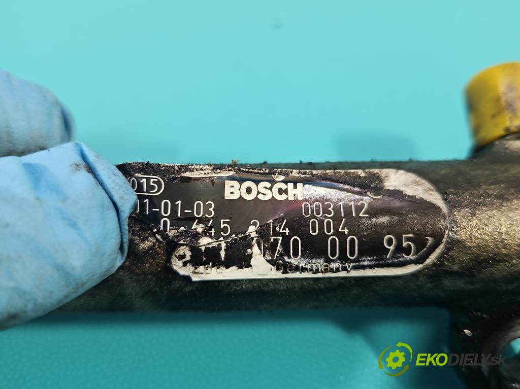 Mercedes Sprinter I 1995-2006 2,2.0 cdi 82 HP manual 60 kW 2148 cm3 5- lišta vstrekovacia 0445214004 (Vstrekovacia lišta)