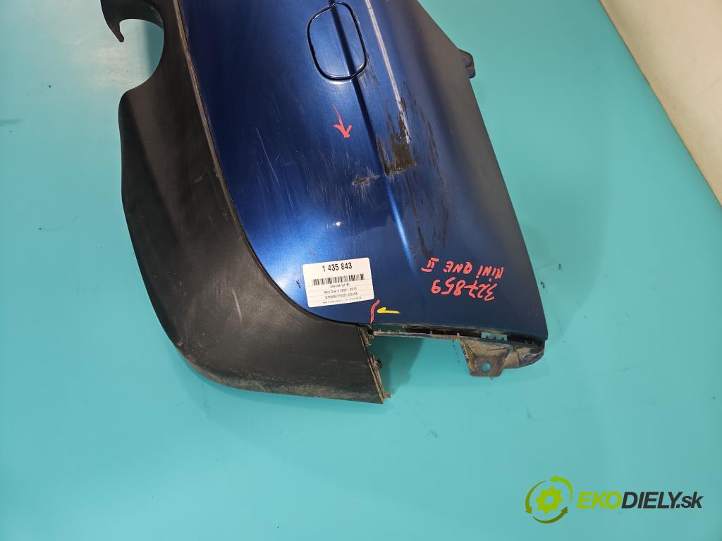 Mini One II 2006-2013 1.4 16V 95 hp manual 70 kW 1397 cm3 3- nárazník zadní  (Ostatné)
