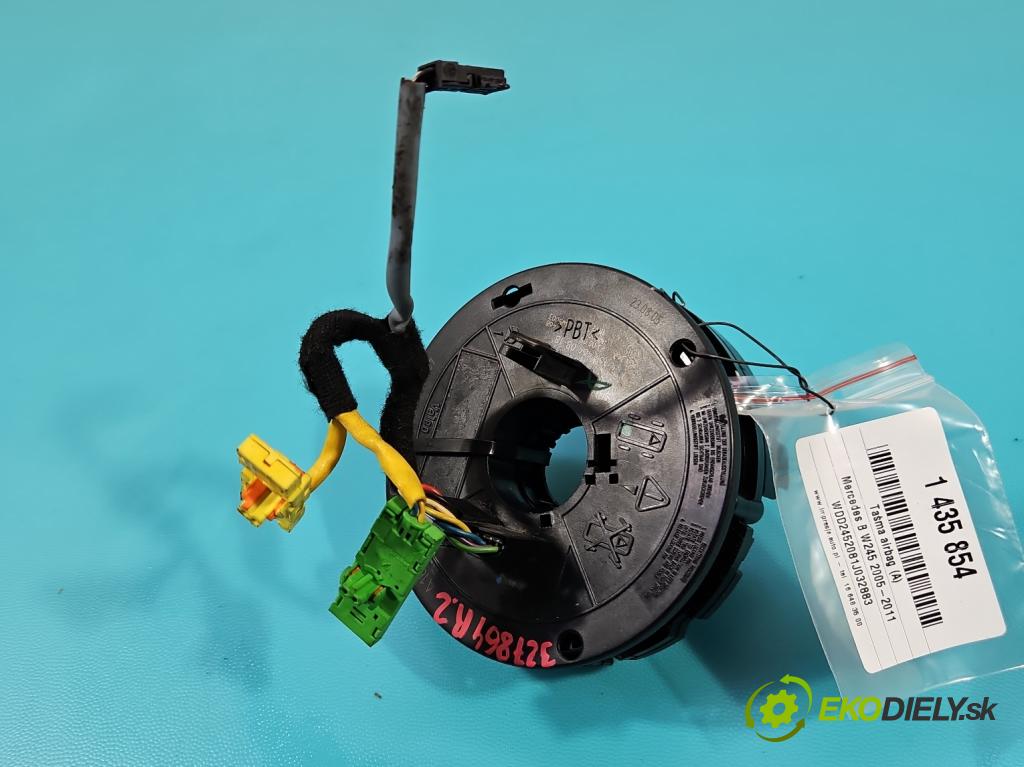 Mercedes B W245 2005-2011 2.0 cdi 140 HP automatic 103 kW 1992 cm3 5- Páska: airbag A1694640818 (Airbag)