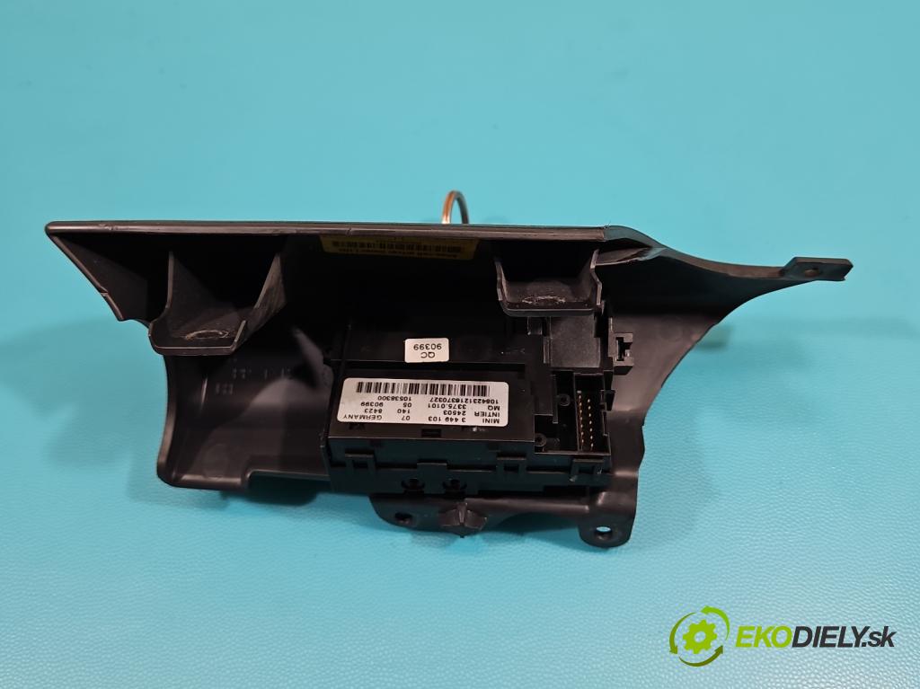 Mini One II 2006-2013 1.4 16V 95 HP manual 70 kW 1397 cm3 3- Spínačka 3449103 (Spínacia skrinka)