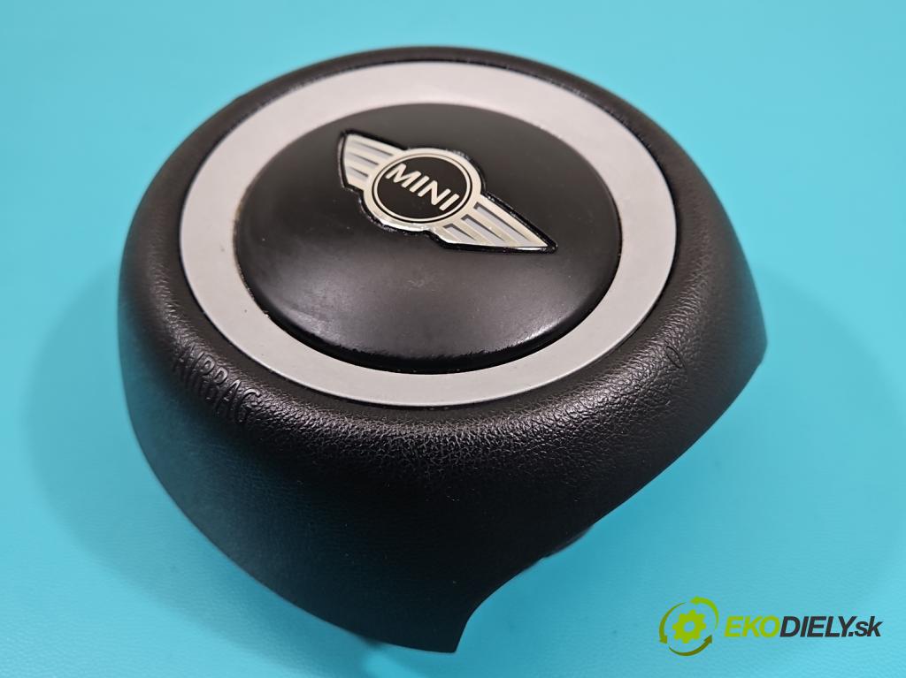 Mini One II 2006-2013 1.4 16V 95 hp manual 70 kW 1397 cm3 3- Polštář: vzduch: Řidič: 2757663 (Airbag)