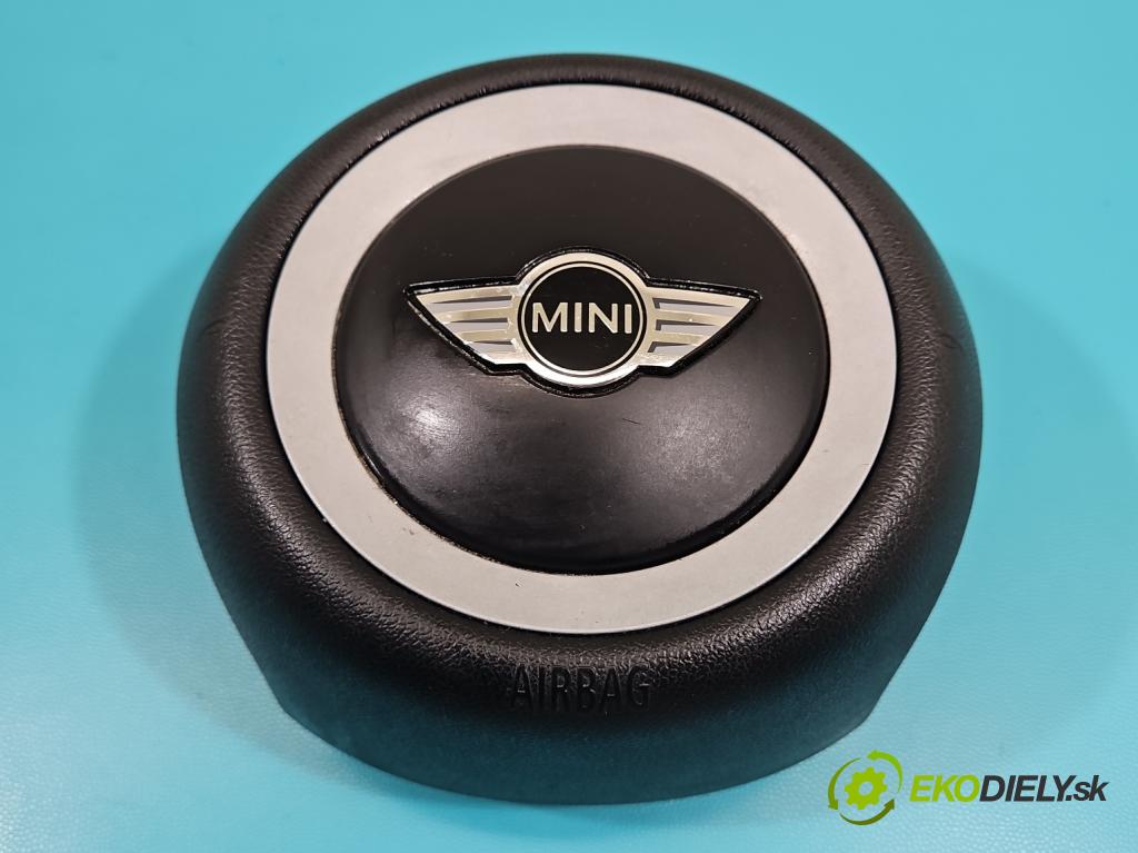 Mini One II 2006-2013 1.4 16V 95 HP manual 70 kW 1397 cm3 3- airbag vzduch: Řidiči: 2757663 (Airbag)