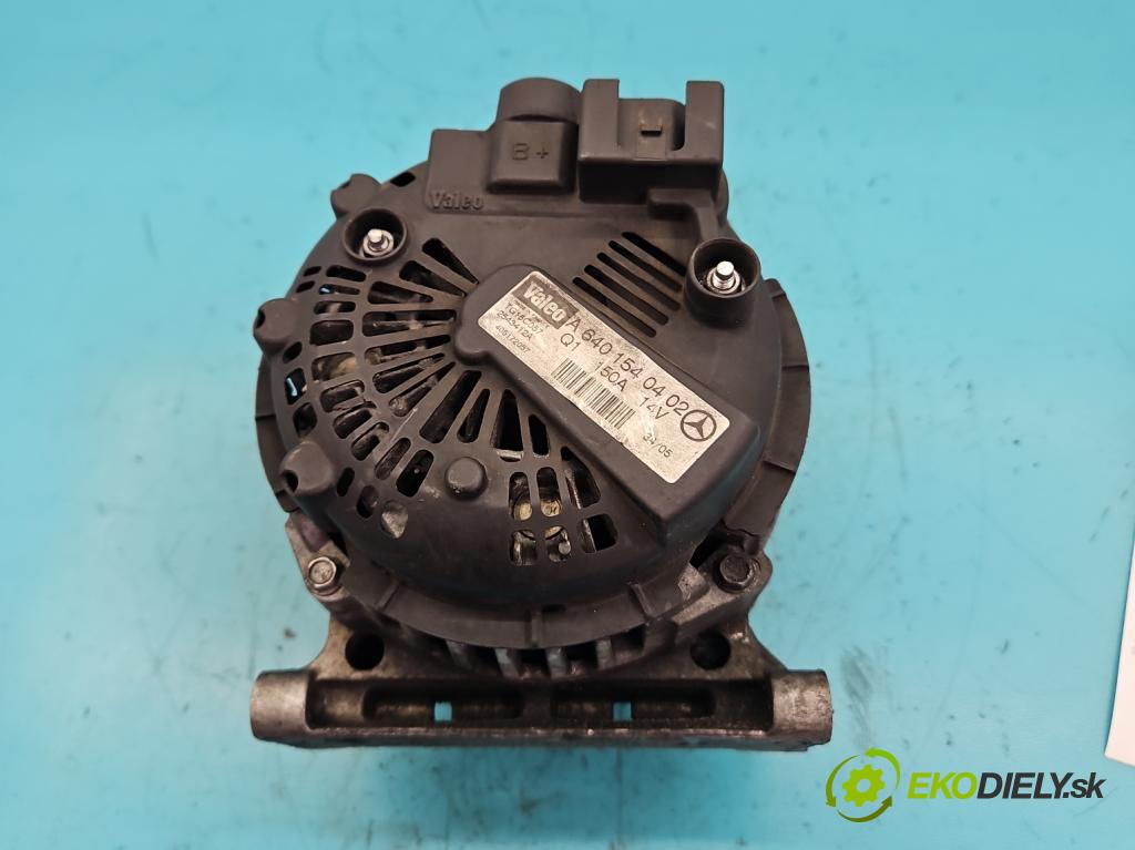 Mercedes B W245 2005-2011 2.0 cdi 140 HP automatic 103 kW 1992 cm3 5- Alternator A6401540402 (Alternátor)
