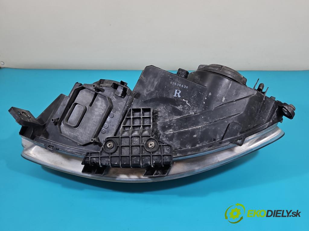 Fiat Croma II 2005-2010 2.2 16V 147 HP manual 108 kW 2198 cm3 5- Reflektor: pravý  (Pravé)