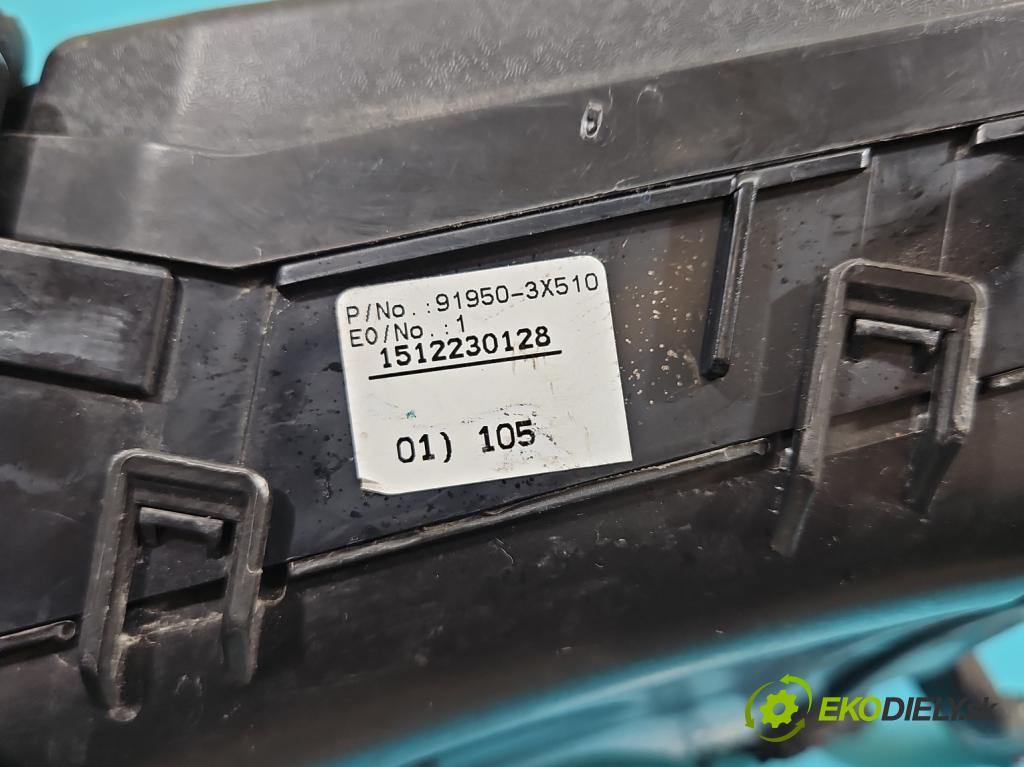 Hyundai I40 1.7 crdi 141 hp manual 104 kW 1685 cm3 5- skříňka pojistková 91951-3X160 (Pojistkové skříňky)