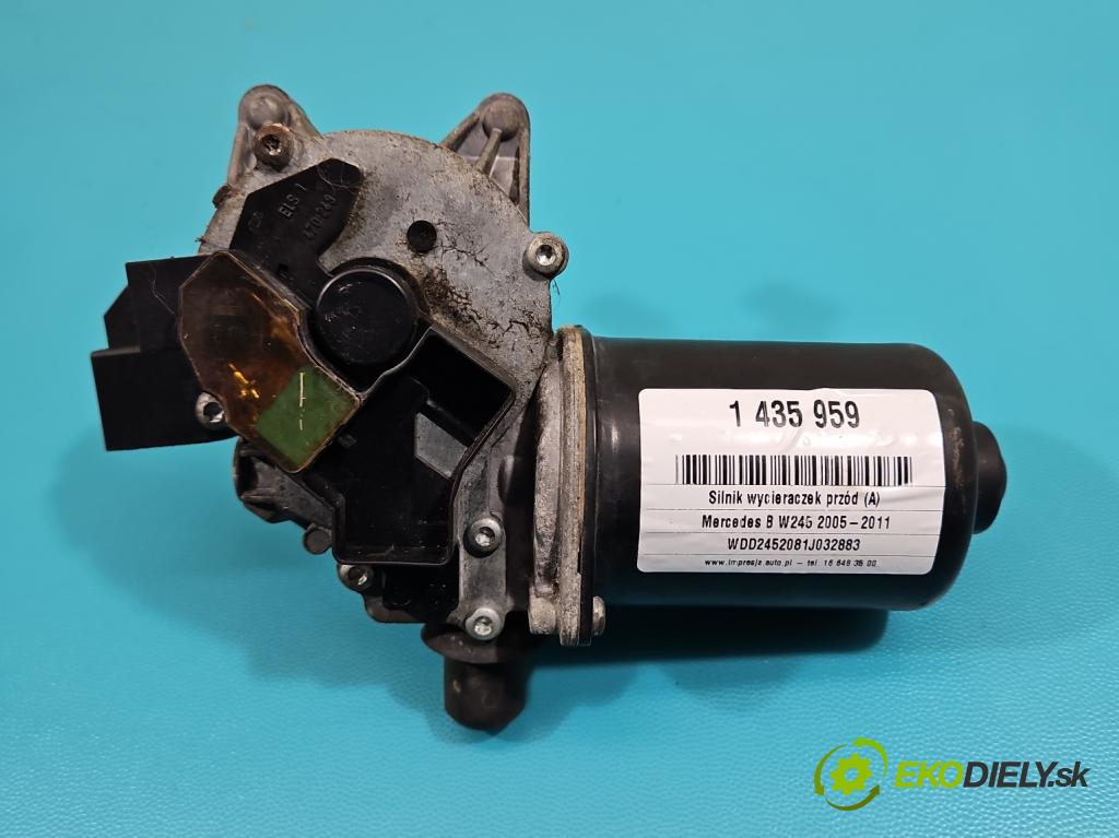 Mercedes B W245 2005-2011 2.0 cdi 140 hp automatic 103 kW 1992 cm3 5- motor stěračů přední A1698200300