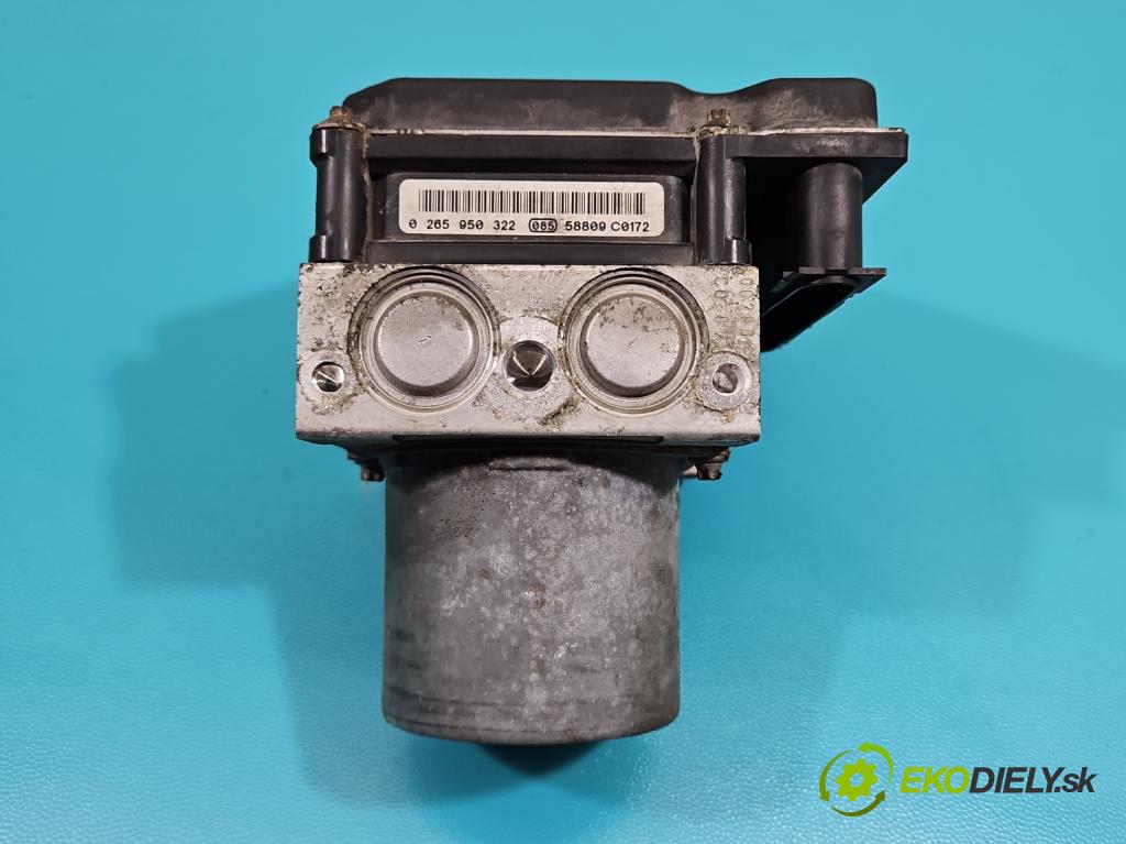 Mercedes B W245 2005-2011 2.0 cdi 140 HP automatic 103 kW 1992 cm3 5- čerpadlo abs 0265950322 (Pumpa ABS)