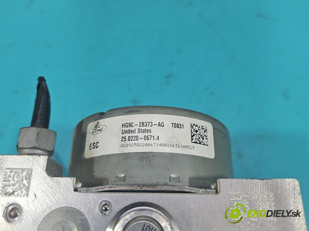 Ford Fusion USA 2012-2020 2.0 EcoBoost: 245KM automatic 180 kW 1999 cm3 4- čerpadlo abs HG9C-2B373-AG (Pumpa ABS)