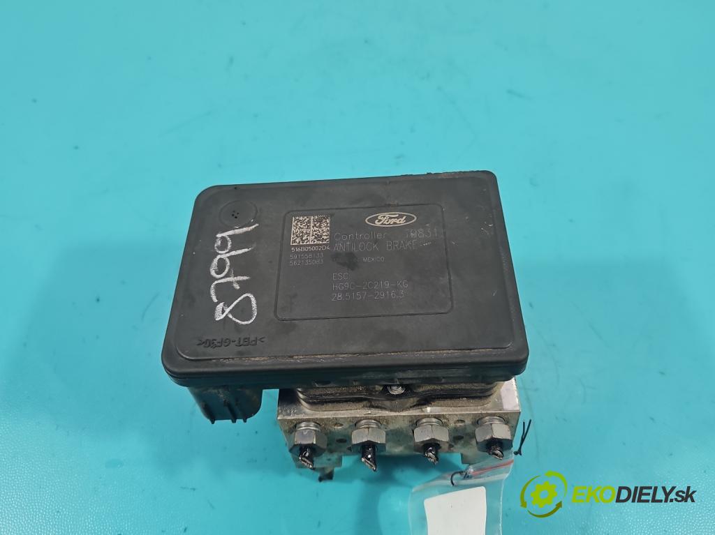 Ford Fusion USA 2012-2020 2.0 EcoBoost: 245KM automatic 180 kW 1999 cm3 4- čerpadlo abs HG9C-2B373-AG (Pumpa ABS)