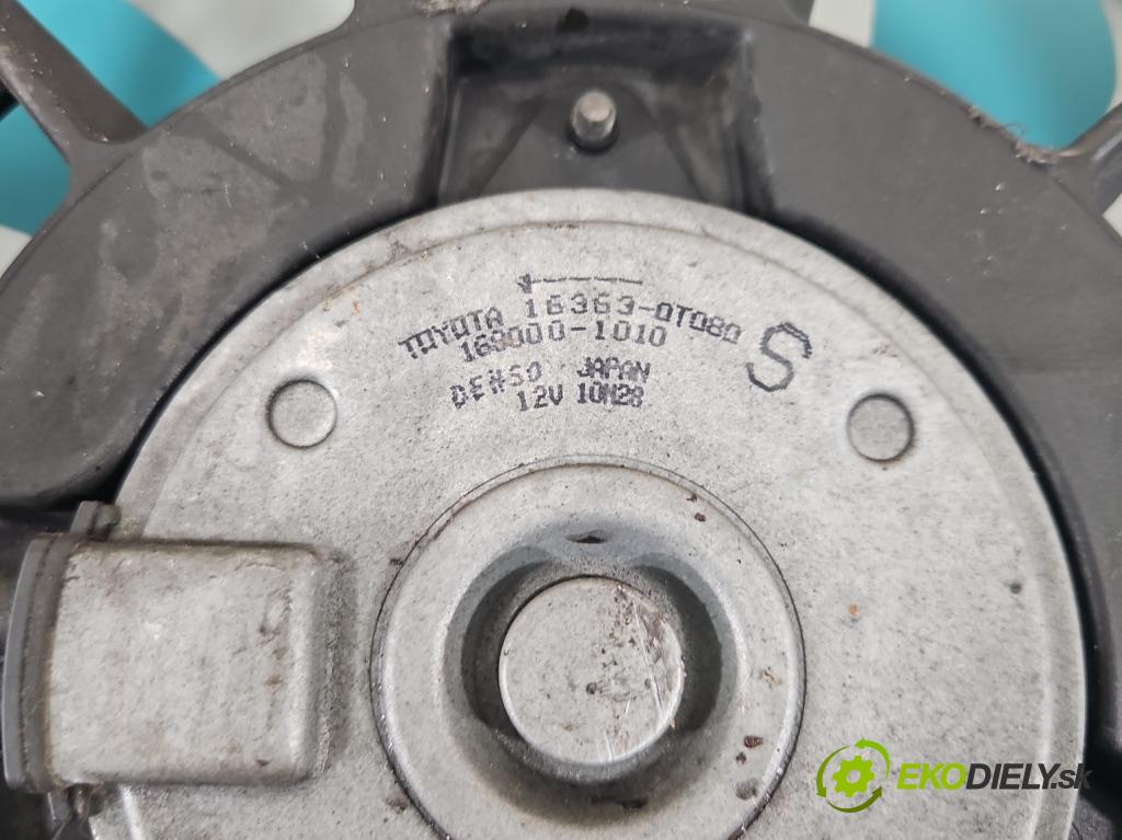 Toyota Auris I 2006-2013 1.8 16V 99 HP automatic 73 kW 1798 cm3 5- Ventilátor chladiča 16040-0T490