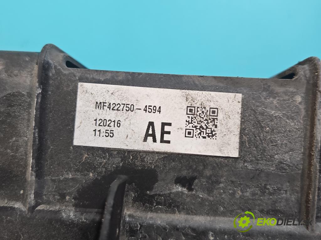 Toyota Auris I 2006-2013 1.8 16V 99 HP automatic 73 kW 1798 cm3 5- Ventilátor chladiča 16040-0T490