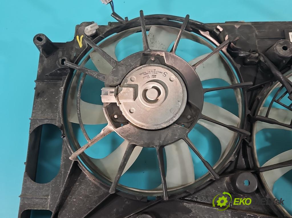 Toyota Auris I 2006-2013 1.8 16V 99 HP automatic 73 kW 1798 cm3 5- Ventilátor chladiča 16040-0T490