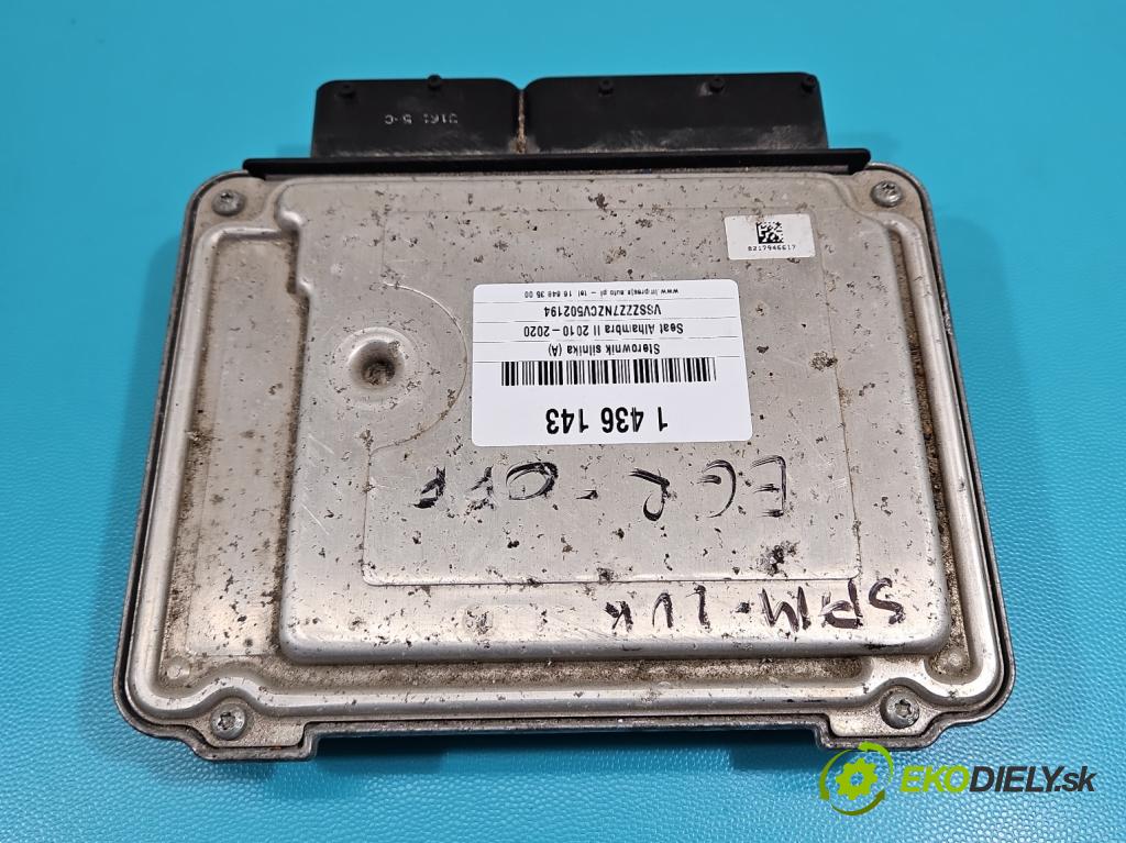 Seat Alhambra II 2010-2020 2.0 tdi 116 HP manual 85 kW 1968 cm3 5- riadiaca jednotka motora 03L906018KT