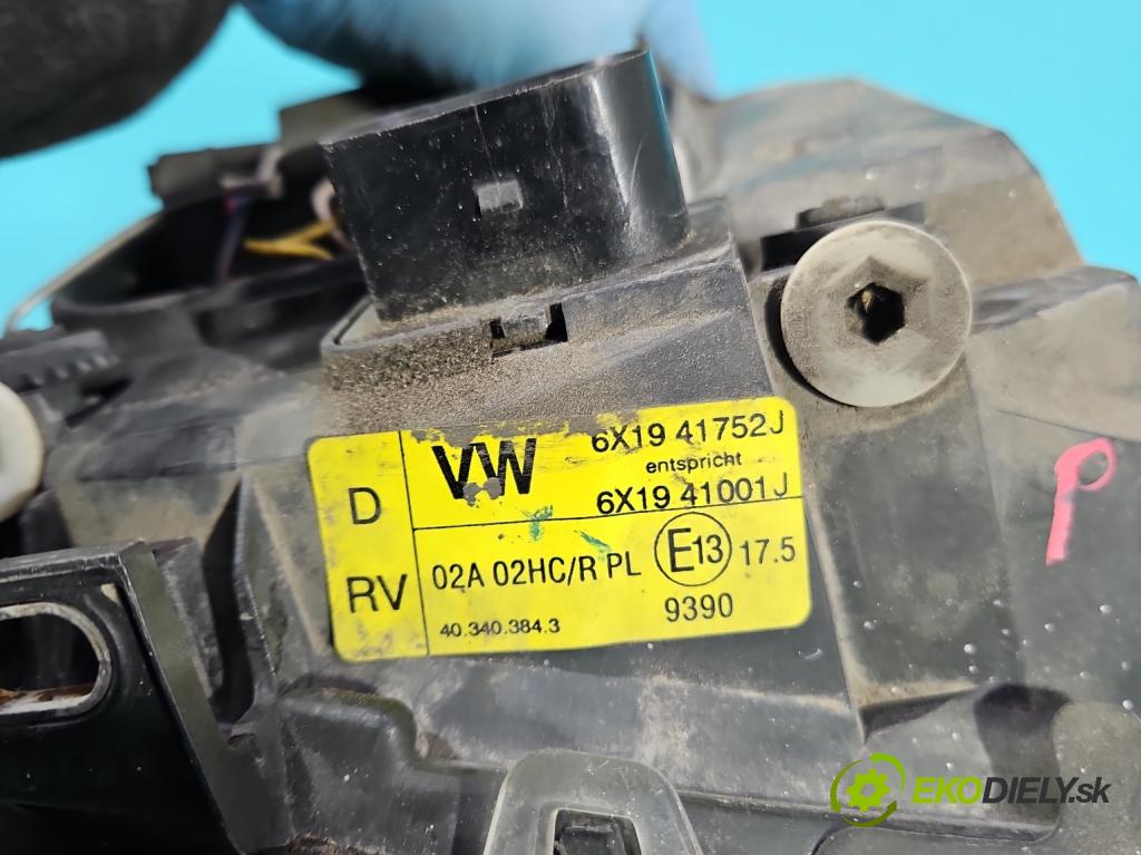 Vw Lupo 1.4 16V 75 HP manual 55 kW 1390 cm3 3- Reflektor: pravý 6X1941752J (Svetlo predné pravé)