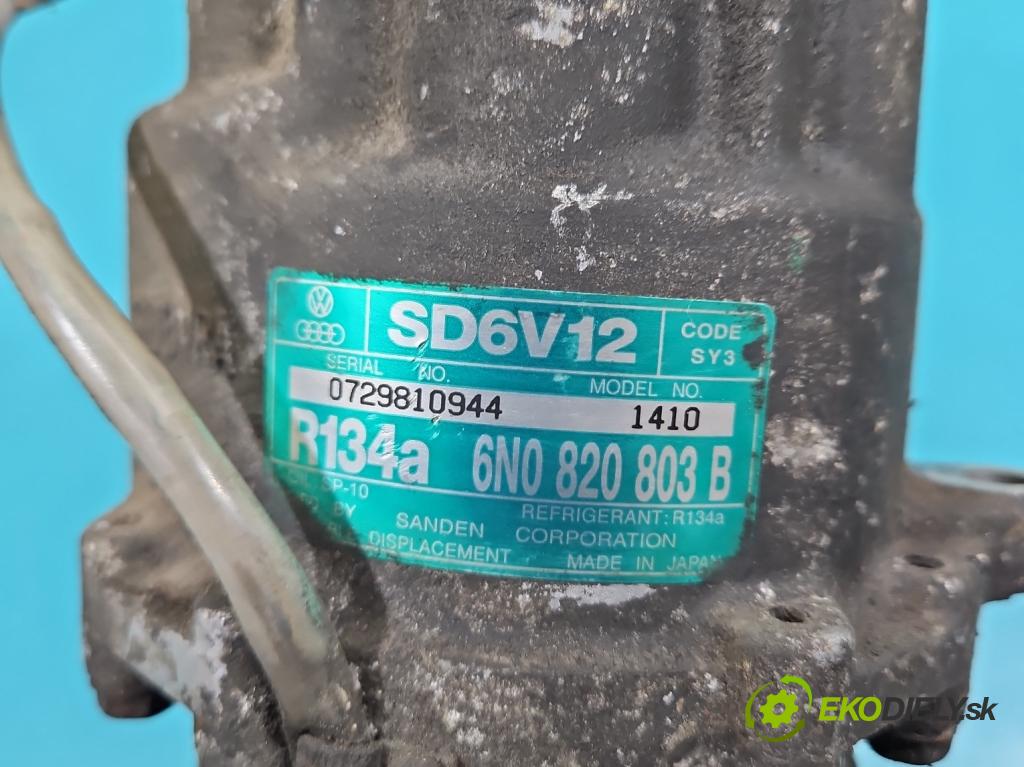 Vw Lupo 1.4 16V 75 HP manual 55 kW 1390 cm3 3- Kompresor: klimatizácie 6N0820803B (Kompresor klimatizácie)