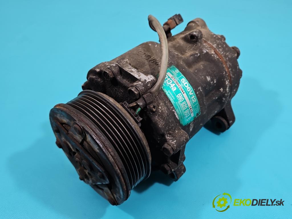 Vw Lupo 1.4 16V 75 HP manual 55 kW 1390 cm3 3- Kompresor: klimatizácie 6N0820803B (Kompresor klimatizácie)