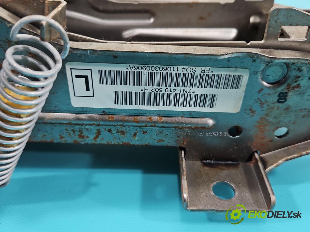 Seat Alhambra II 2010-2020 2.0 tdi 116 HP manual 85 kW 1968 cm3 5- Stĺpik volant 7N1419502H (Tyč riadenia (volantu))