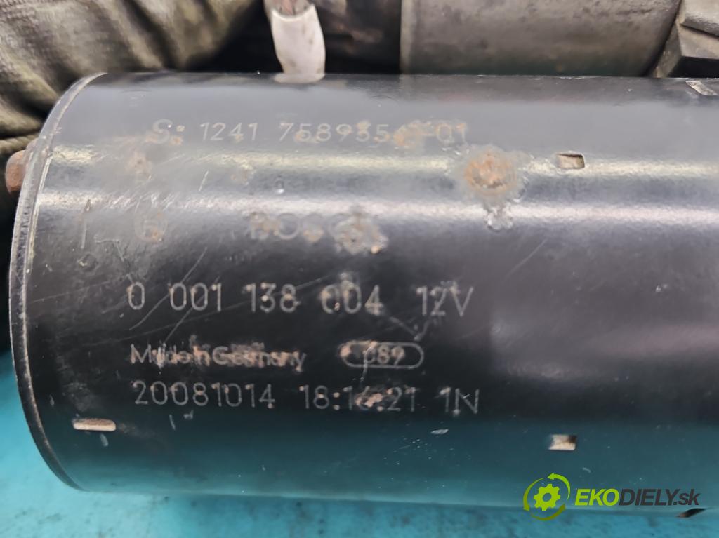 Mini One II 2006-2013 1.4 16V 95 HP manual 70 kW 1397 cm3 3- štartér 0001138004 (Štartér)