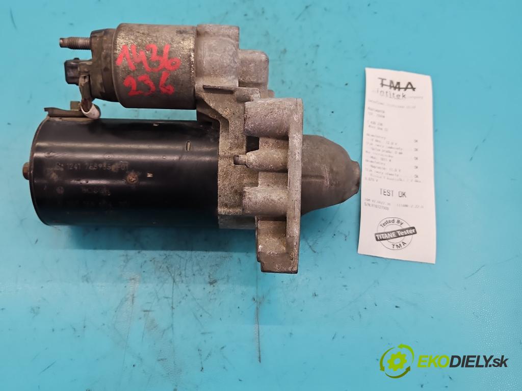 Mini One II 2006-2013 1.4 16V 95 HP manual 70 kW 1397 cm3 3- štartér 0001138004 (Štartér)