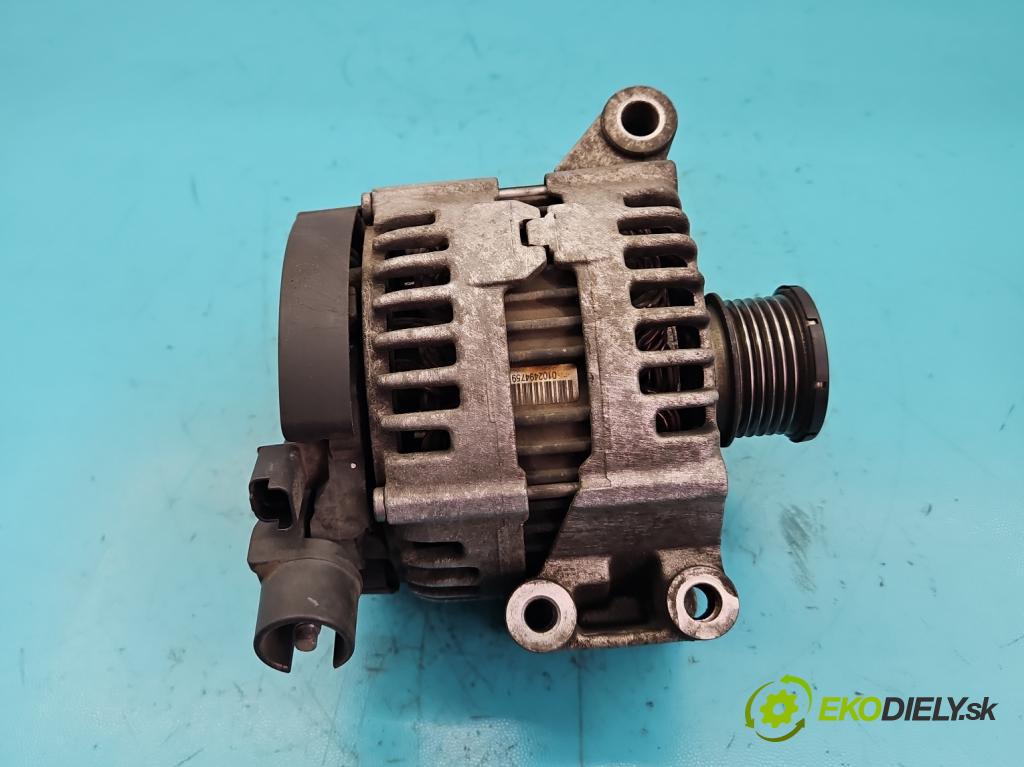 Mini One II 2006-2013 1.4 16V 95 HP manual 70 kW 1397 cm3 3- Alternator 0121615027 (Alternátor)