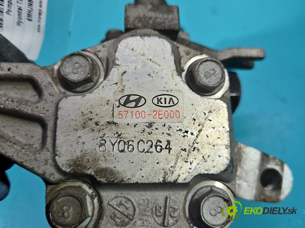 Hyundai Tucson I 2004-2009 2.0 16V 141 HP manual 104 kW 1975 cm3 5- čerpadlo posilovač 57100-2E000 (Servočerpadlo, pumpa riadenia)