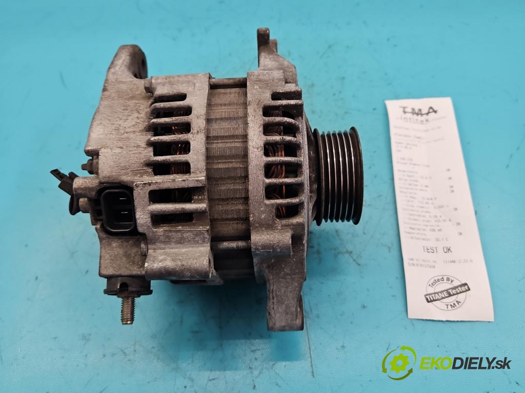 Nissan Almera tino 1.8 16V 114 HP manual 84 kW 1769 cm3 5- Alternator 23100BU010 (Alternátor)