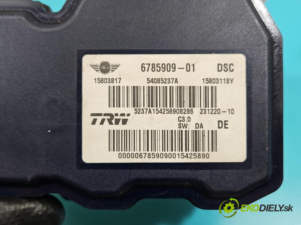 Mini One II 2006-2013 1.4 16V 95 HP manual 70 kW 1397 cm3 3- čerpadlo abs 6785909-01 (Pumpa ABS)