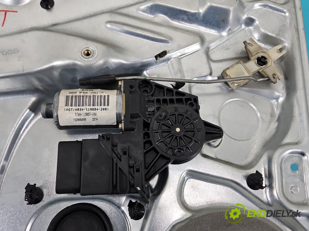 Vw Passat B5 1995-2005 1.9 tdi 110 hp manual 81 kW 1896 cm3 5- mechanismus stahování zadní levý 3B9839751K