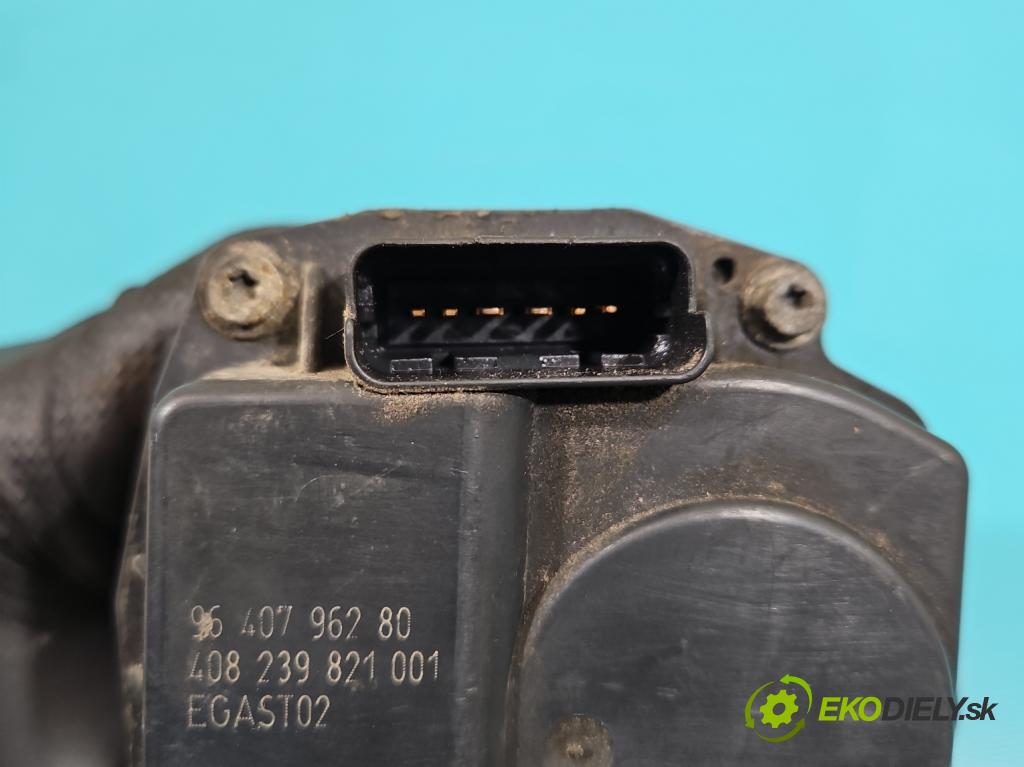 Citroen C3 I 2002-2009 1.4 8V 73 HP manual 54 kW 1360 cm3 5- klapka 9640796280 (Škrtiaca klapka)