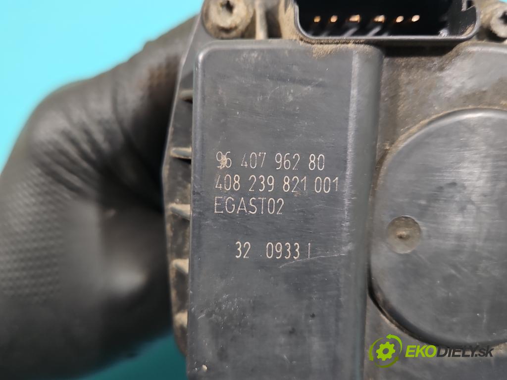 Citroen C3 I 2002-2009 1.4 8V 73 HP manual 54 kW 1360 cm3 5- klapka 9640796280 (Škrtiaca klapka)