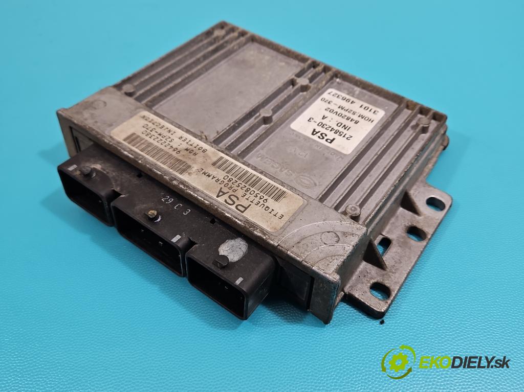 Citroen C3 I 2002-2009 1.4 8V 73 HP manual 54 kW 1360 cm3 5- riadiaca jednotka motora 9650825280