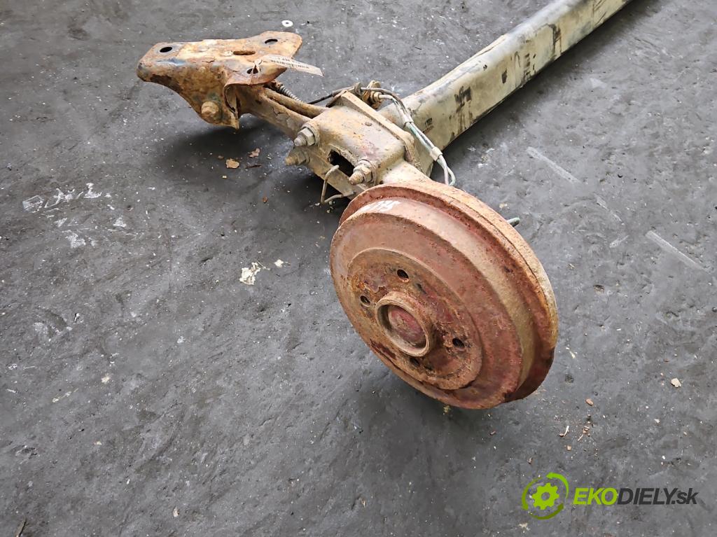 Citroen C3 I 2002-2009 1.4 8V 73 hp manual 54 kW 1360 cm3 5- zadní výztuha  (Zadní výztuha)