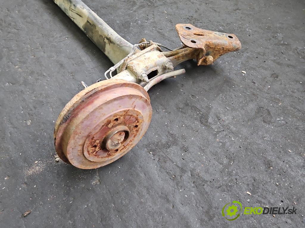 Citroen C3 I 2002-2009 1.4 8V 73 hp manual 54 kW 1360 cm3 5- zadní výztuha  (Zadní výztuha)