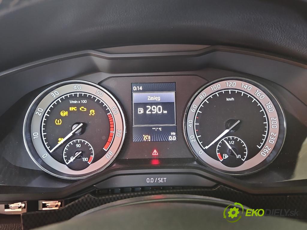 Skoda Superb III 2015-2024 1.8 TSI 179KM automatic 132 kW 1798 cm3 5- prístrojovka/ budíky 3V0920710A (Prístrojová doska, displej)