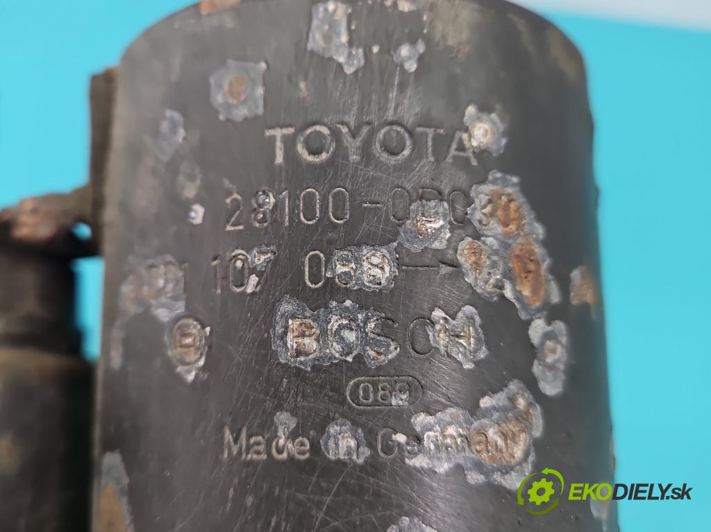 Toyota Corolla E12 2001-2009 1.4 vvti 97KM manual 71 kW 1398 cm3 5- štartér 28100-0D030 (Štartér)