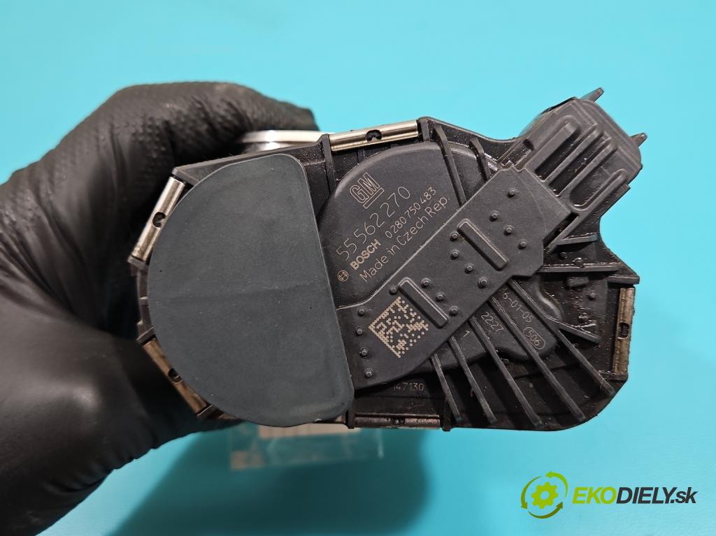 Opel Corsa E 2014-2019 1.4 16V 75 HP manual 55 kW 1398 cm3 3- klapka 55562270 (Škrtiaca klapka)