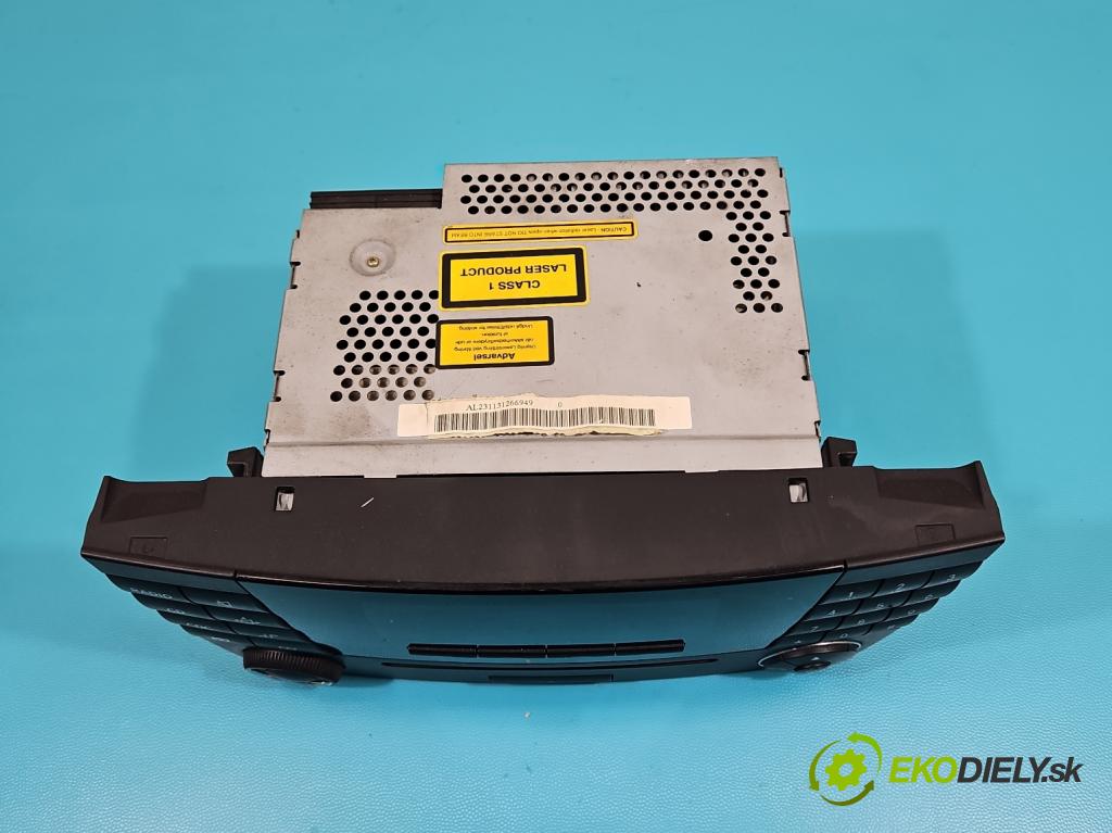 Mercedes E W211 2002-2009 2,2.0 cdi 122 HP automatic 90 kW 2148 cm3 4- Radio originál A2118209889