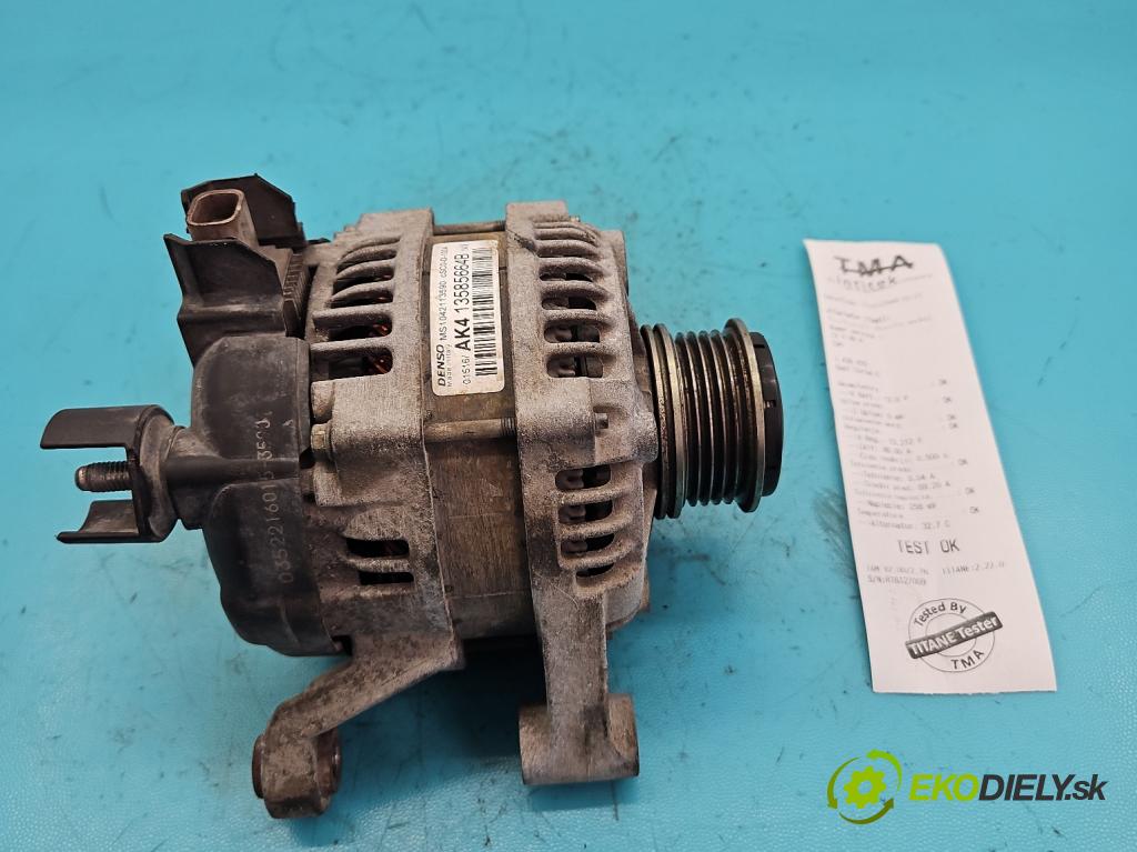 Opel Corsa E 2014-2019 1.4 16V 75 HP manual 55 kW 1398 cm3 3- Alternator 13585664B (Alternátor)