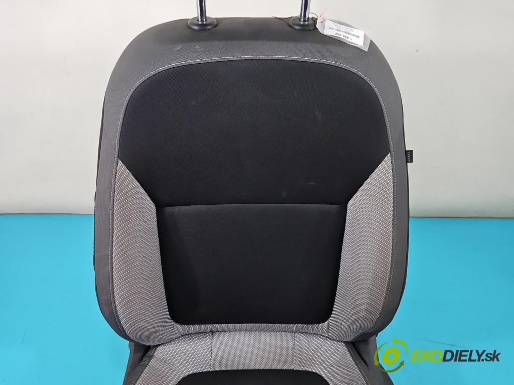Skoda Fabia III 2014- 2021 1.2 TSI 90 HP manual 66 kW 1197 cm3 5- Sedačka ľavý  (Sedačka, sedadlo)