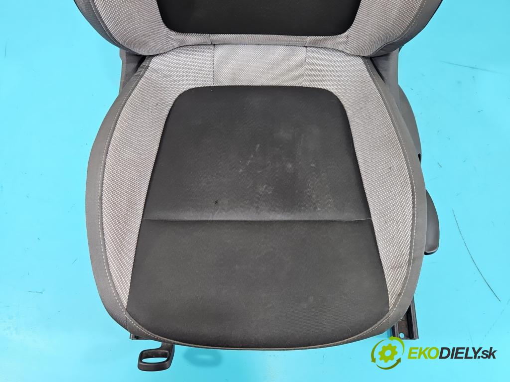 Skoda Fabia III 2014- 2021 1.2 TSI 90 HP manual 66 kW 1197 cm3 5- Sedačka ľavý  (Sedačka, sedadlo)