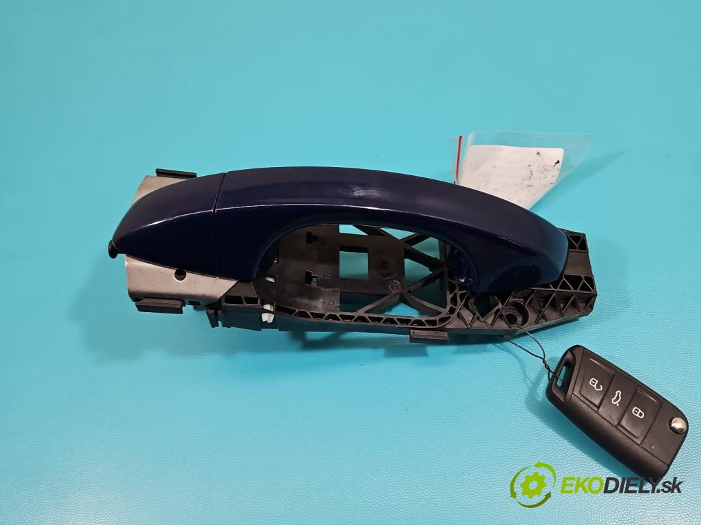 Skoda Fabia III 2014- 2021 1.2 TSI 90 HP manual 66 kW 1197 cm3 5- rukoväť predné ľavé mimo: 5N0837885H (Vonkajšie predné ľavé)