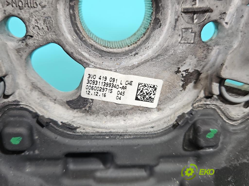 Skoda Fabia III 2014- 2021 1.2 TSI 90 HP manual 66 kW 1197 cm3 5- volant 3V0419091L (Volant)