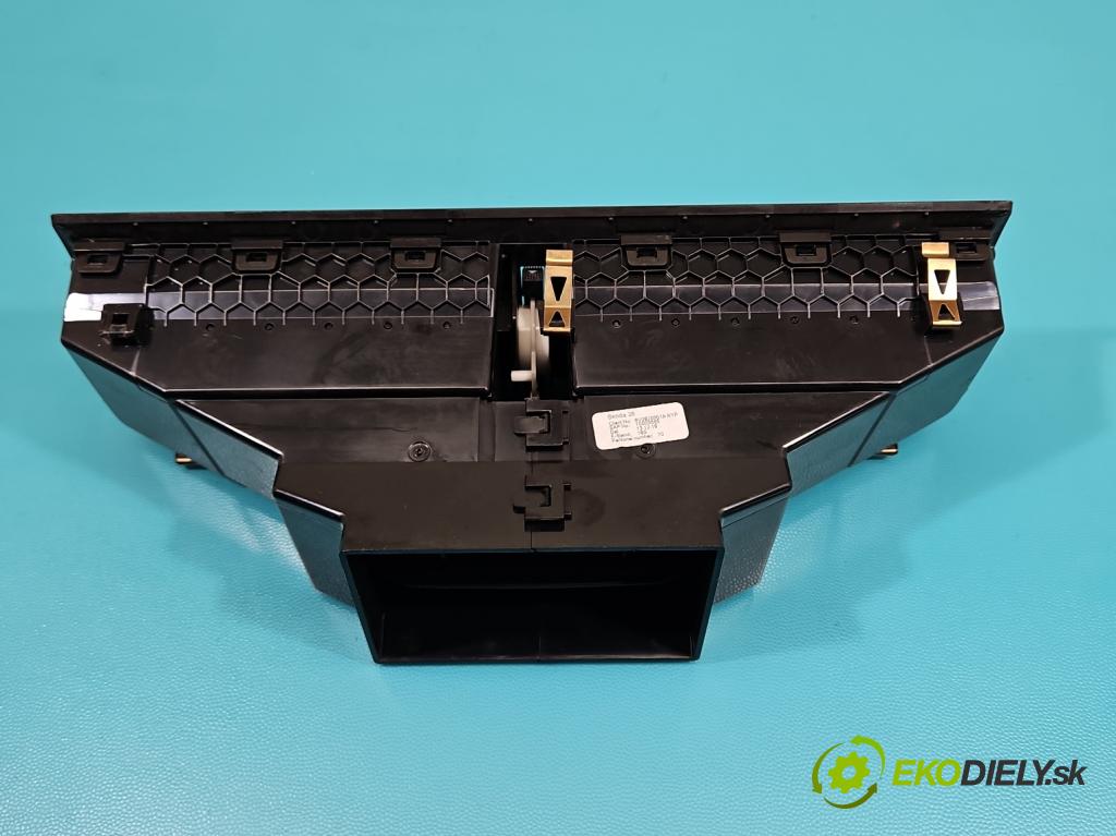 Skoda Fabia III 2014- 2021 1.2 TSI 90 HP manual 66 kW 1197 cm3 5- Mřížka: kúrenia stredová 6V0820951A (Mriežka kúrenia (fukár))