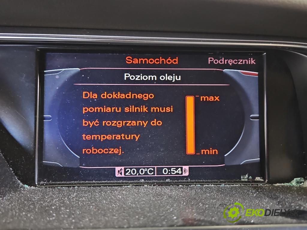 Audi A5 8T 2007-2016 2.0 TFSI 211KM automatic 155 kW 1984 cm3 2- Zobrazit: 4F0919604 (Prístrojová doska, displej)