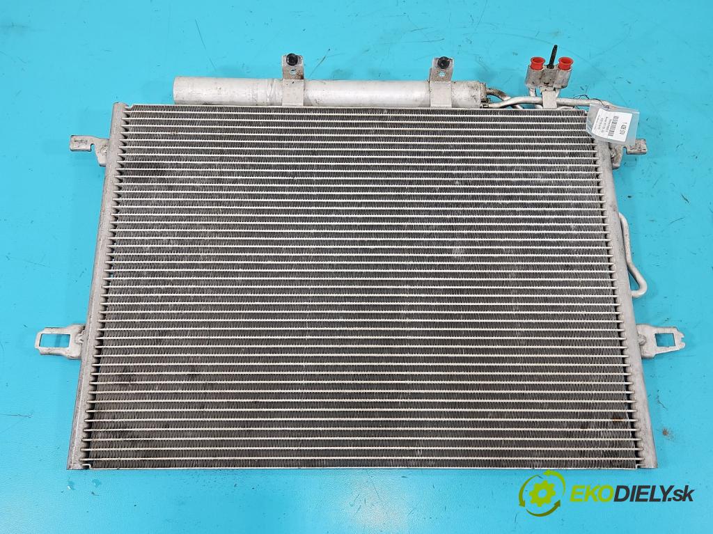 Mercedes E W211 2002-2009 2,2.0 cdi 122 HP automatic 90 kW 2148 cm3 4- chladič klimatizácie  (Chladič klimatizácie)