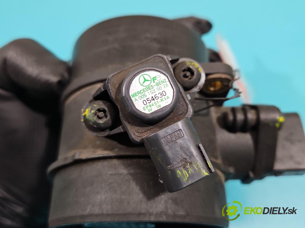 Mercedes E W211 2002-2009 2,2.0 cdi 122 HP automatic 90 kW 2148 cm3 4- průtokoměr: 0281002535 (Váha vzduchu)