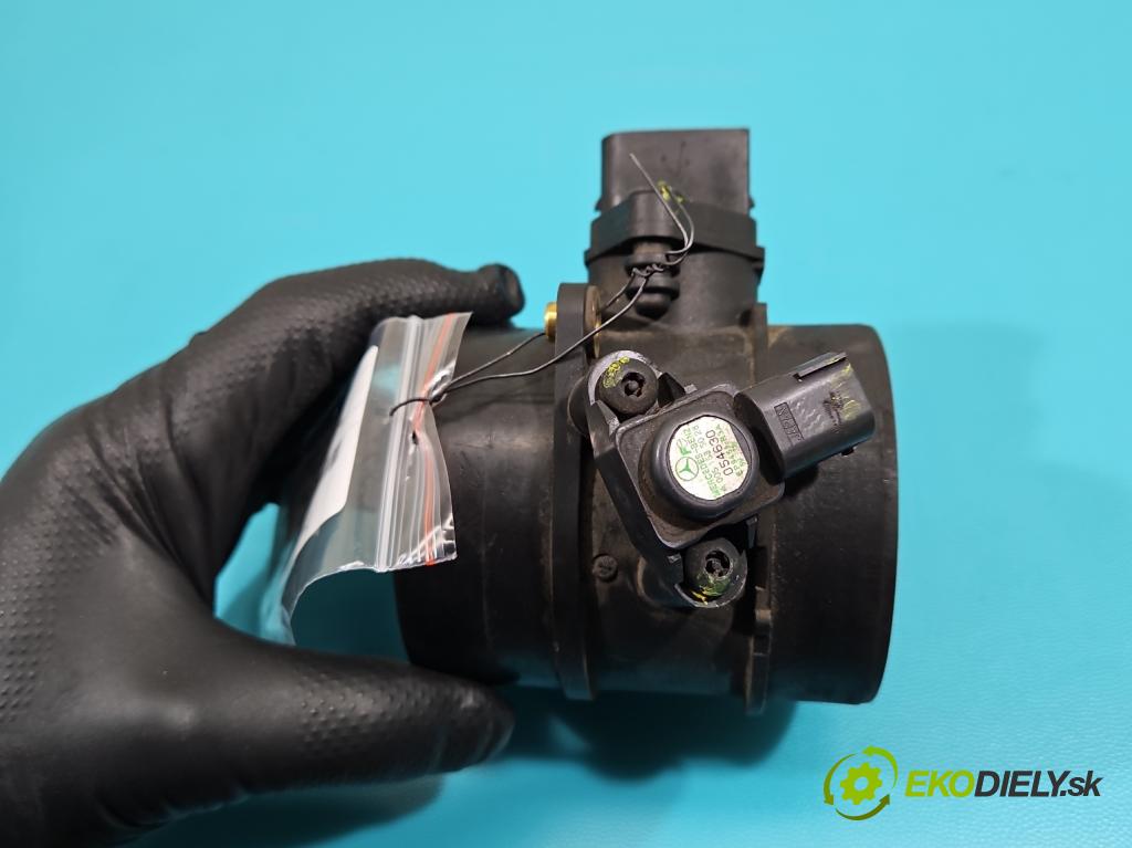 Mercedes E W211 2002-2009 2,2.0 cdi 122 HP automatic 90 kW 2148 cm3 4- průtokoměr: 0281002535 (Váha vzduchu)