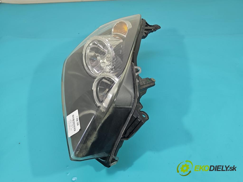 Opel Astra III 2004-2014 1.6 16V 105 HP manual 77 kW 1598 cm3 5- Reflektor: pravý 24451033 (Pravé)