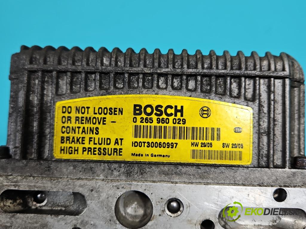 Mercedes E W211 2002-2009 2,2.0 cdi 122 HP automatic 90 kW 2148 cm3 4- čerpadlo abs 0265250098 (Pumpa ABS)