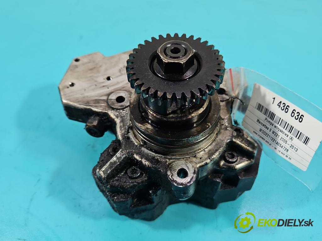 Mercedes S W221 2005-2013 3.0 CDI 211KM automatic 155 kW 2987 cm3 4- čerpadlo vstrekovacia  (Vstrekovacie čerpadlo)